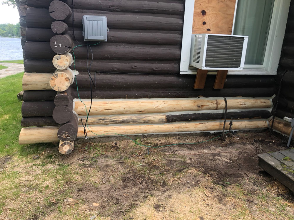 Log Home Repair Michigan